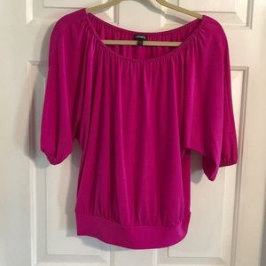 Express Ladies pink blouse